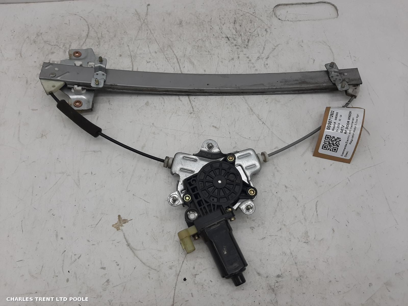 2004 - HYUNDAI - GETZ - WINDOW MOTOR (FRONT - RIGHT / DRIVER SIDE)