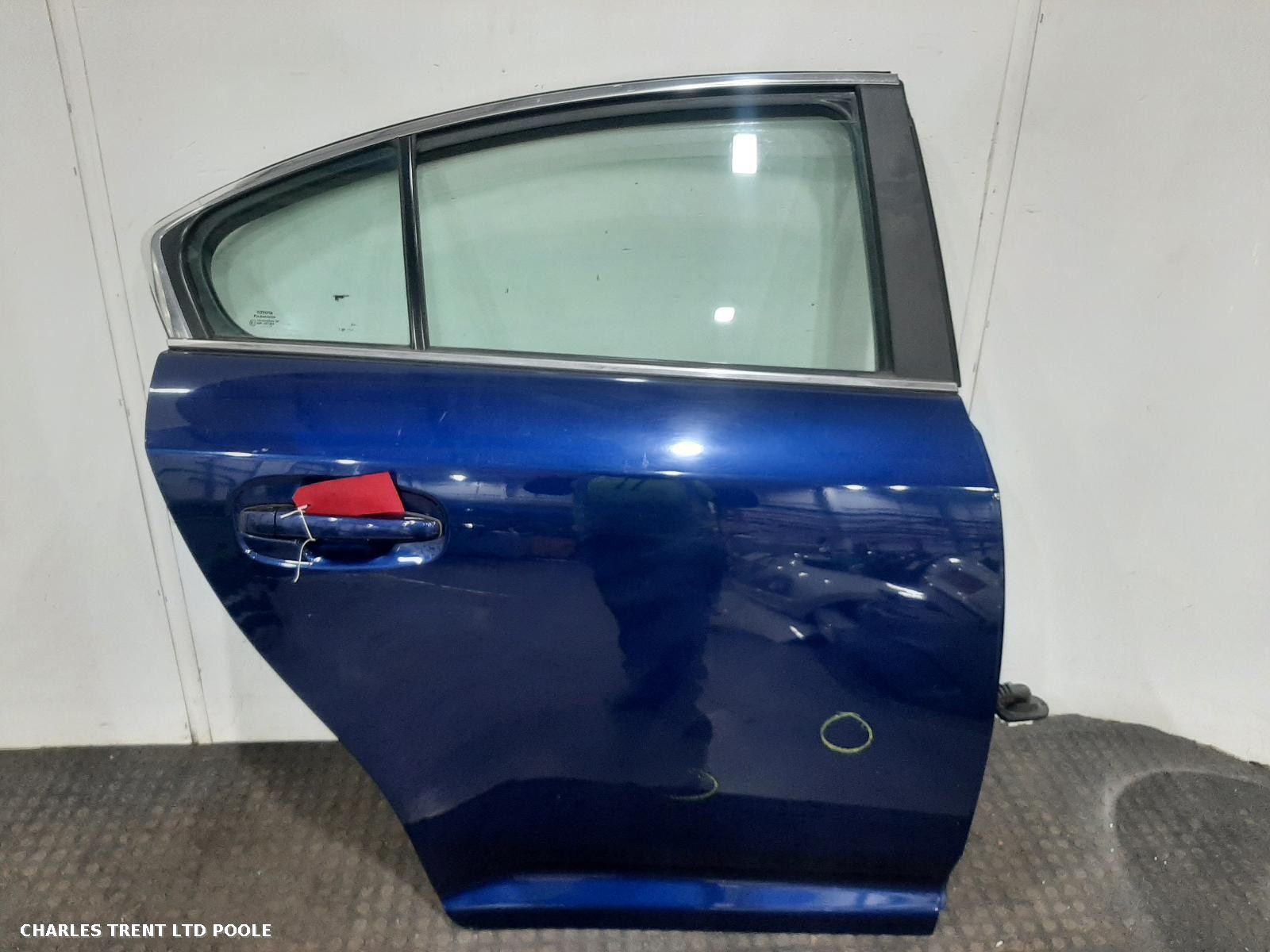 2016 - TOYOTA - AVENSIS - DOOR (REAR - RIGHT / DRIVER SIDE)