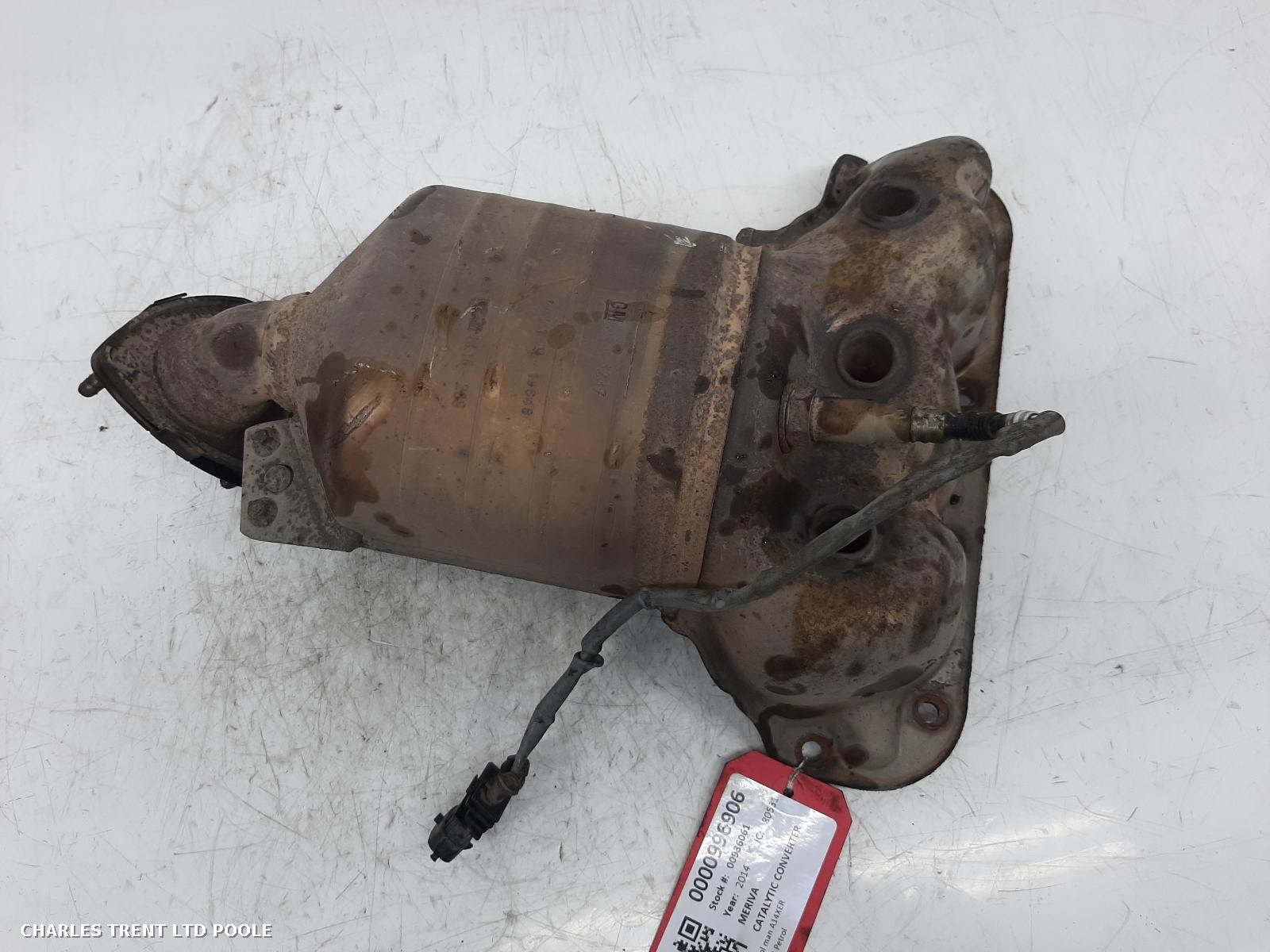 2014 - VAUXHALL - MERIVA - CATALYTIC CONVERTER / CAT