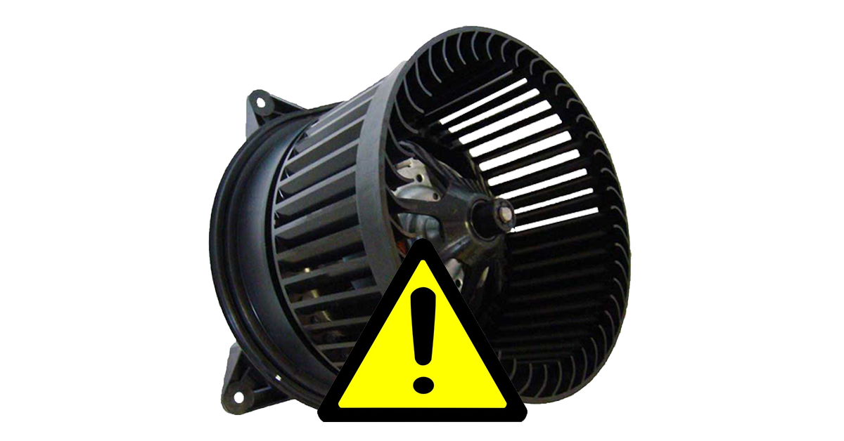 Common Heater Motor Problems