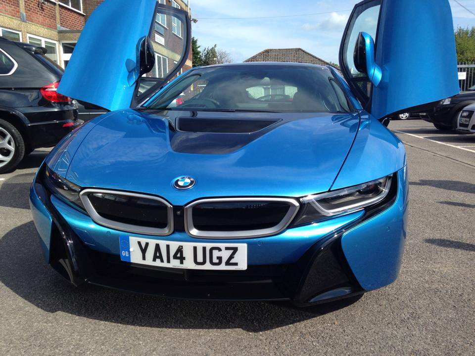 BMW i8 Front View