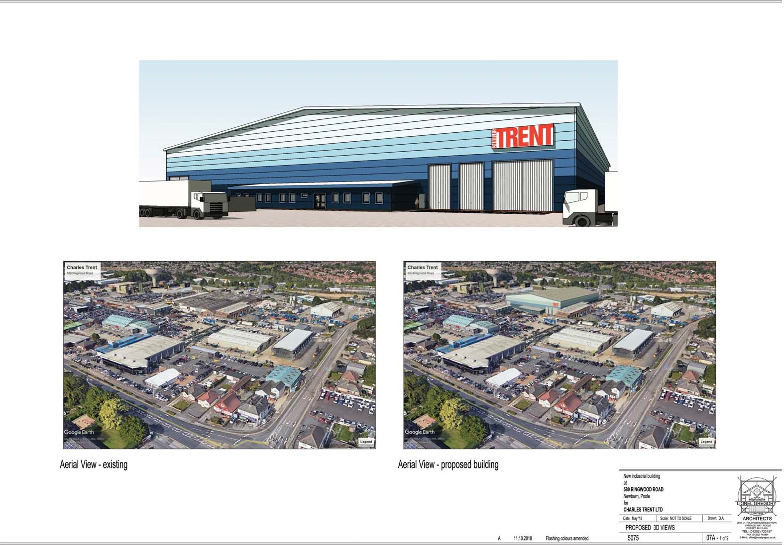 Charles Trent Project Mock-up