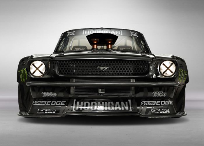 Ken-Block-Gymkhana-Ford-Mustang-Front-View